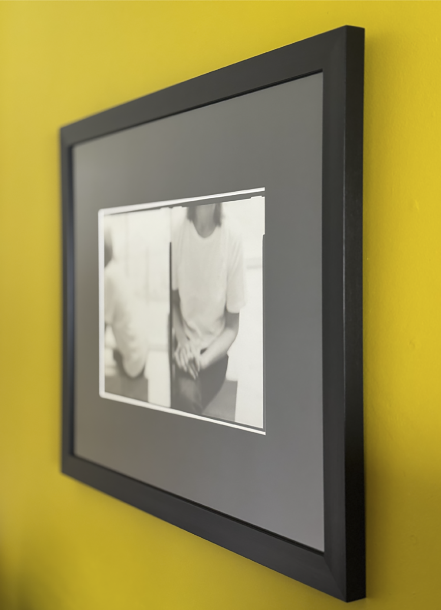 Photograph on a wall