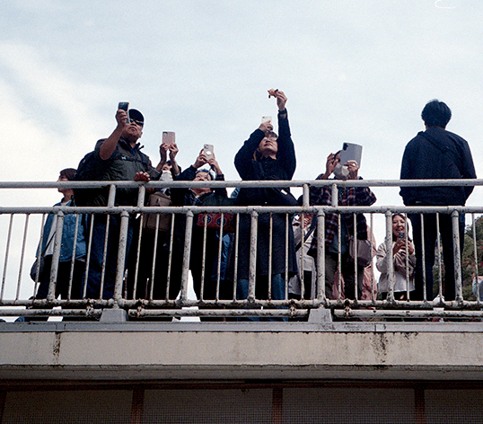 People taking photographs