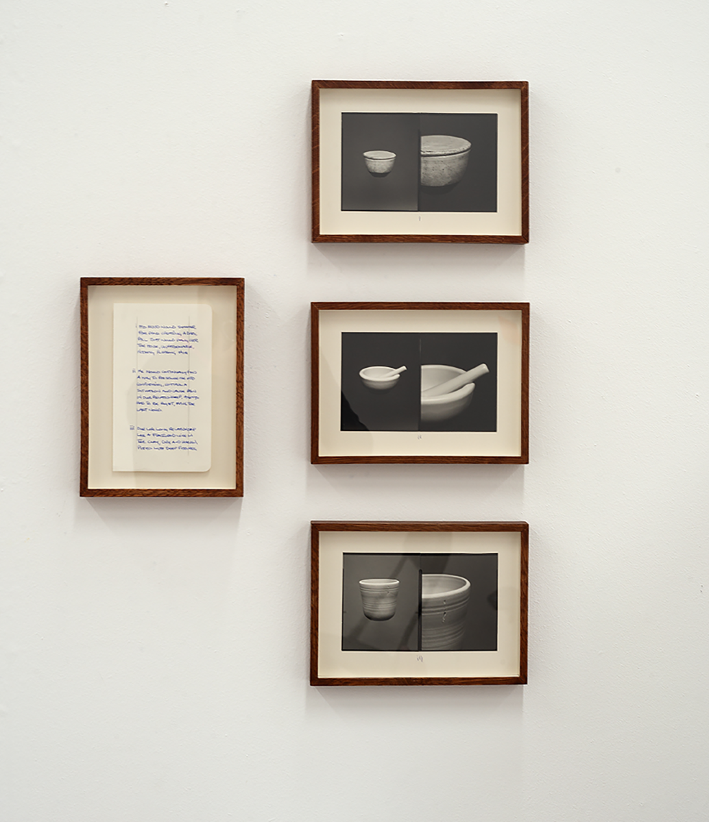 Photographs on a wall