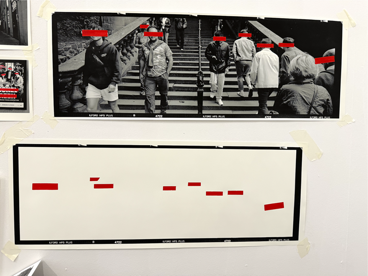 Photograsph on a wall